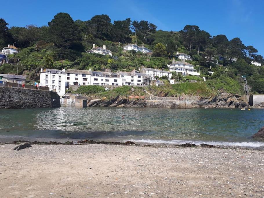 Bijou Coastal Apartment In Polperro With Hot Tub Onsite Parking Downhill Walk To Village المظهر الخارجي الصورة